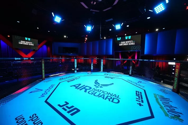 Backstage at Dana White's Contender Series