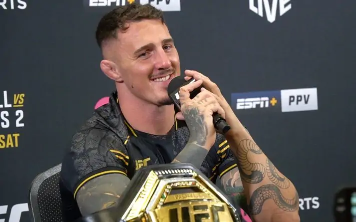 Tom Aspinall, who vacated the UFC heavyweight title in September 2026