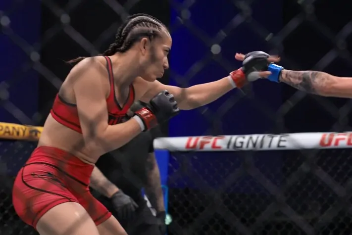 The Ultimate Fighter 34 cast member Melissa Amaya