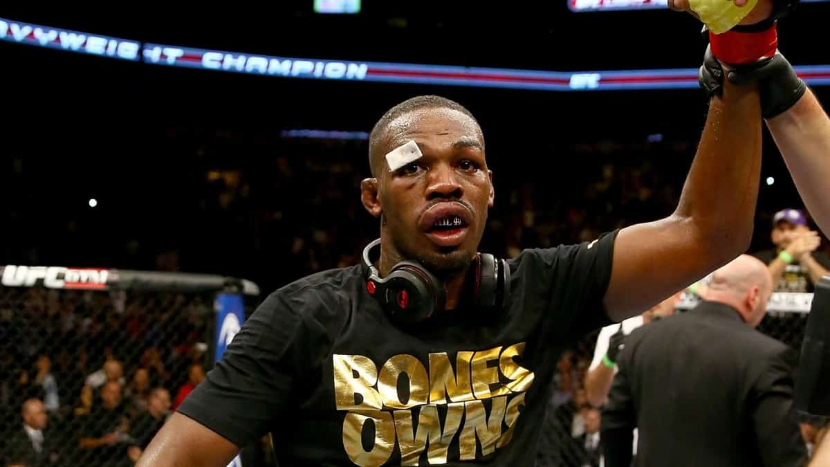 Jon Jones in his UFC light heavyweight championship years