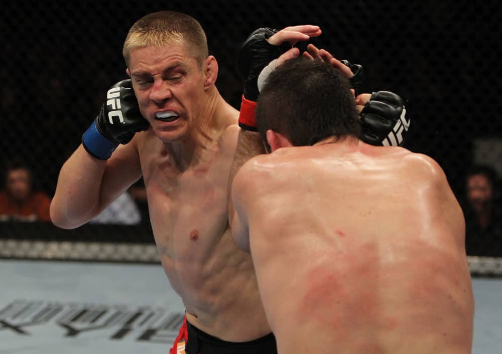 Duane Ludwig fighting in the UFC