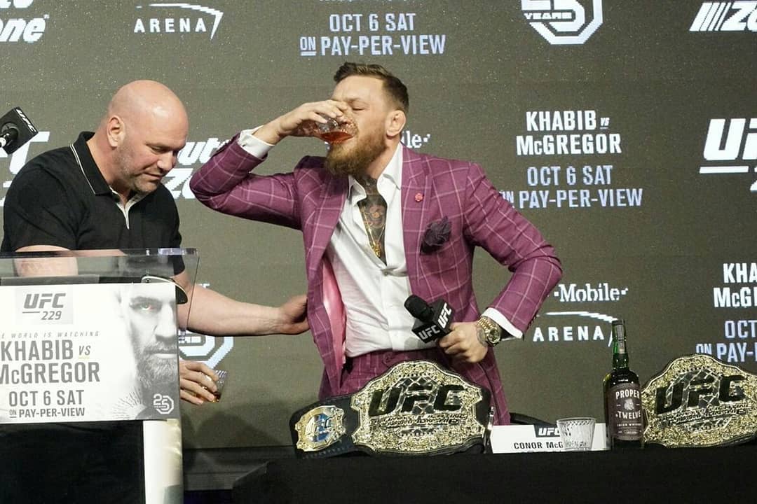 Conor McGregor ahead of UFC 229 against Khabib Nurmagomedov
