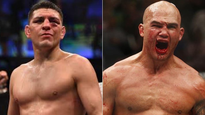 Nick Diaz and Robbie Lawler