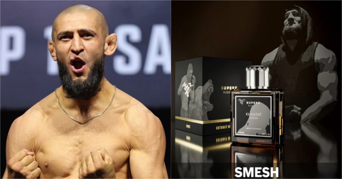 Khamzat Chimaev launches his perfume line before UFC 294