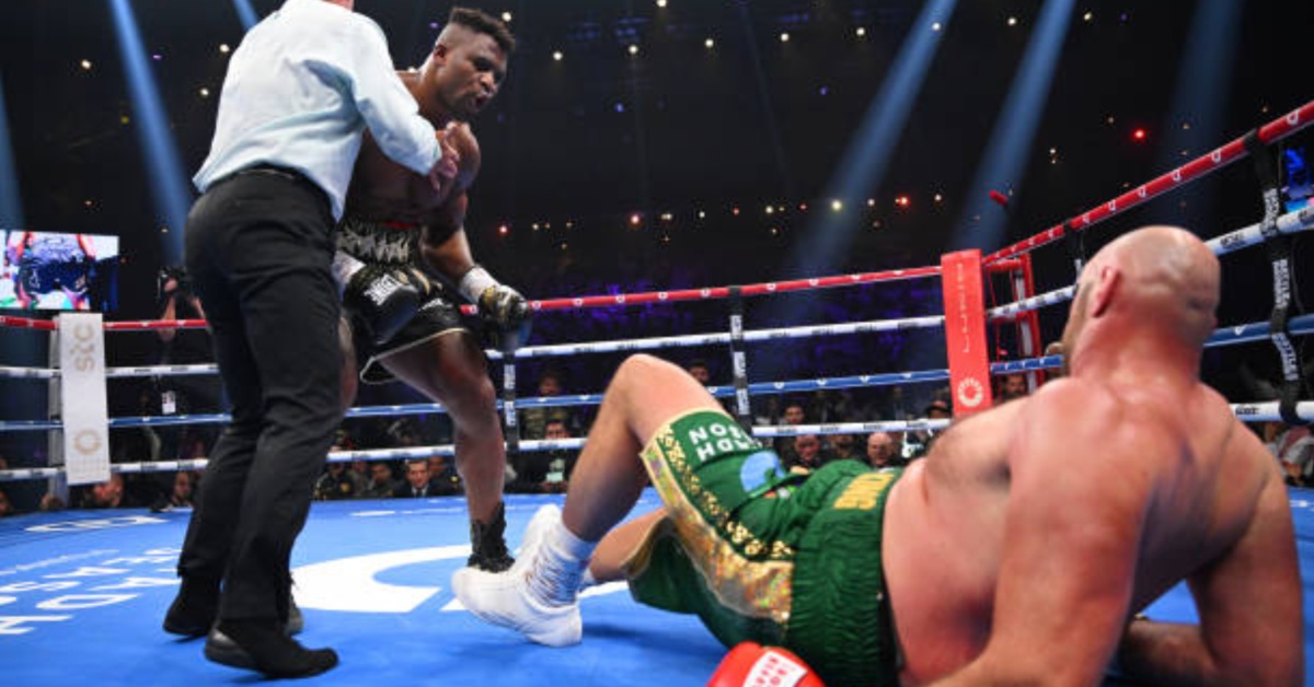 Tyson Fury survives a knockdown to edge Francis Ngannou by split decision in Riyadh