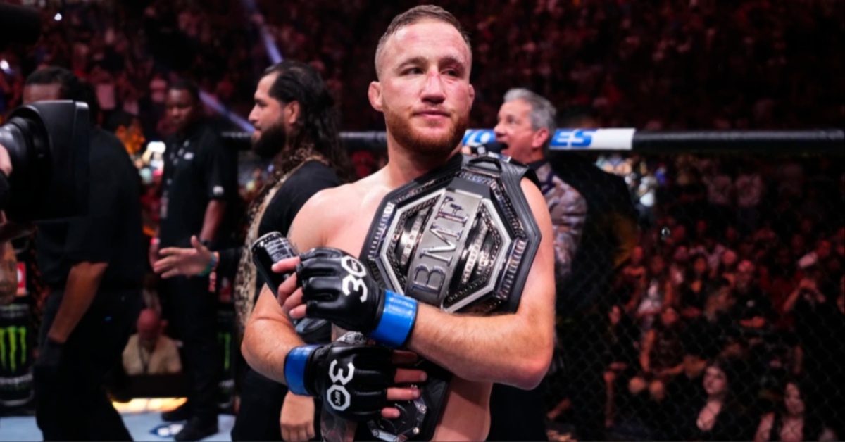Justin Gaethje ahead of UFC 300