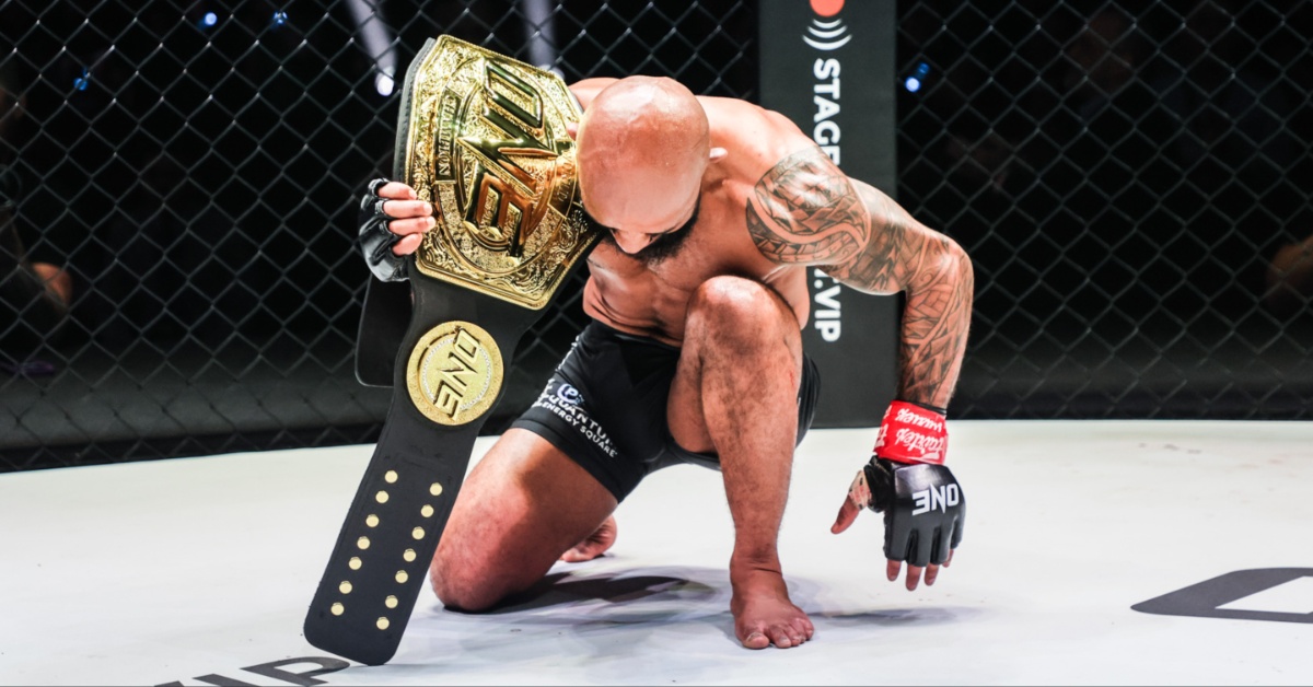Demetrious Johnson, record holder with 11 title defenses