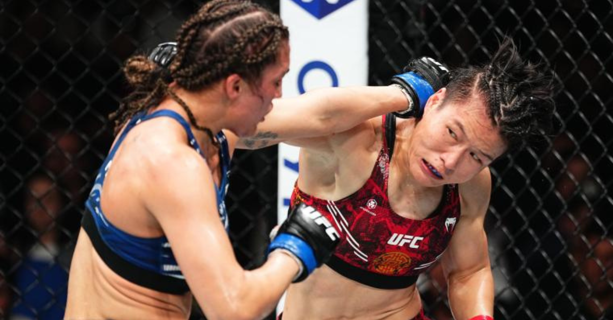 Zhang Weili back in training after UFC 312