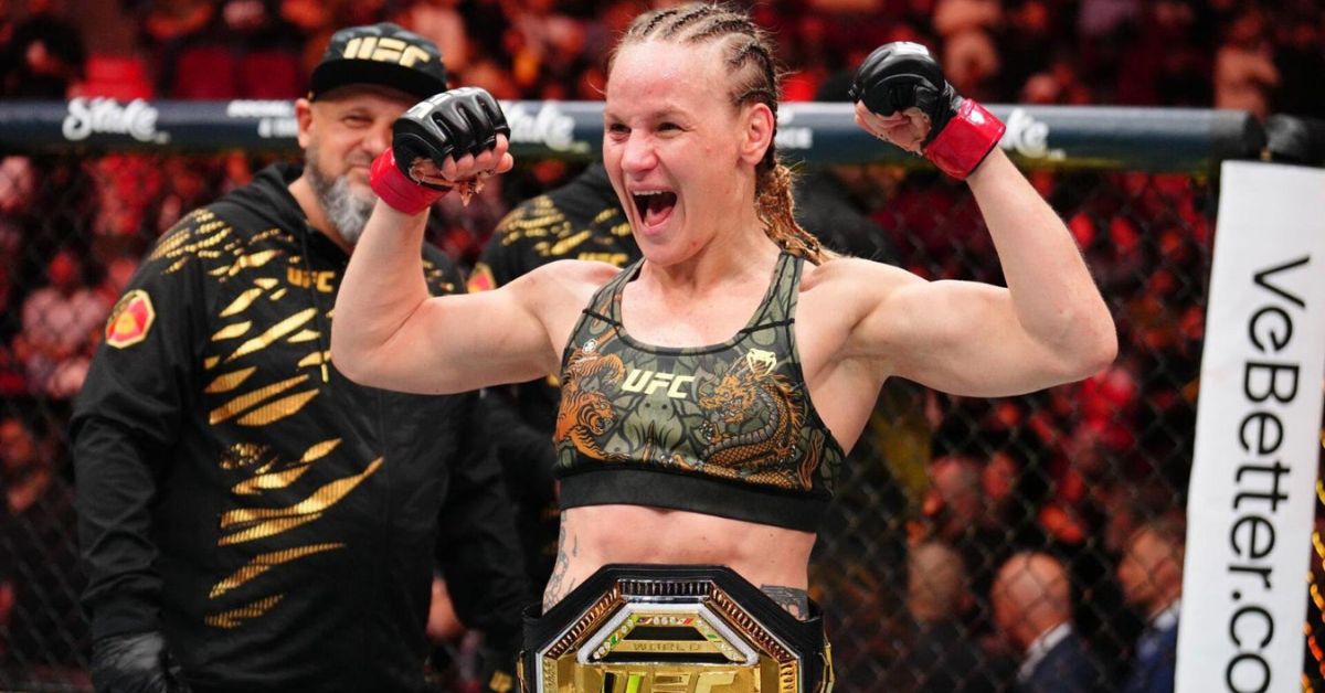 Valentina Shevchenko ahead of UFC 322