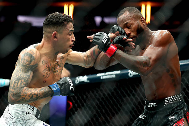 Leon Edwards in the UFC Octagon