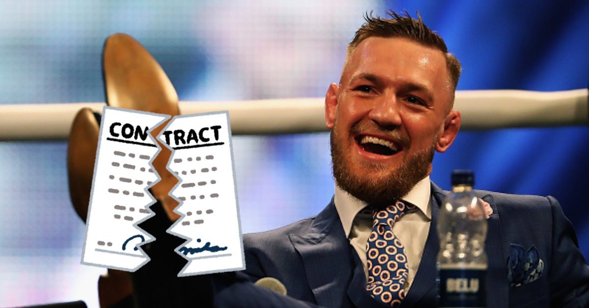 Conor McGregor says his UFC contract was built on pay-per-view