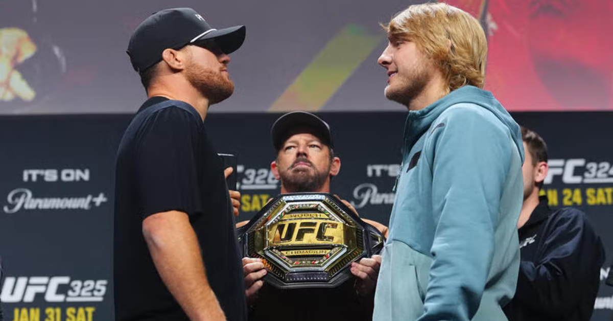 Paddy Pimblett at UFC 324 fight week in Las Vegas