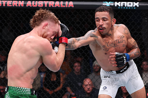 Jack Della Maddalena after his loss to Carlos Prates in Perth