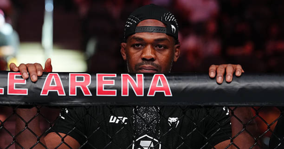 Jon Jones, who has kept the door open to a comeback while working as a mentor