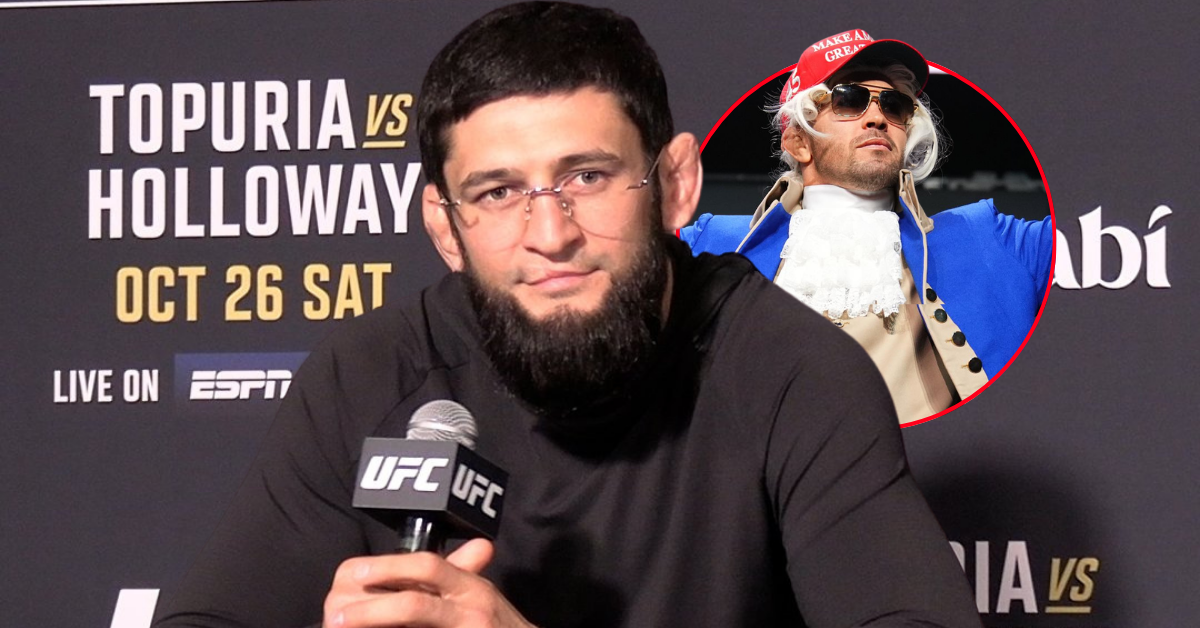 Khamzat Chimaev and Colby Covington Finally Booked for Wrestling Title Fight