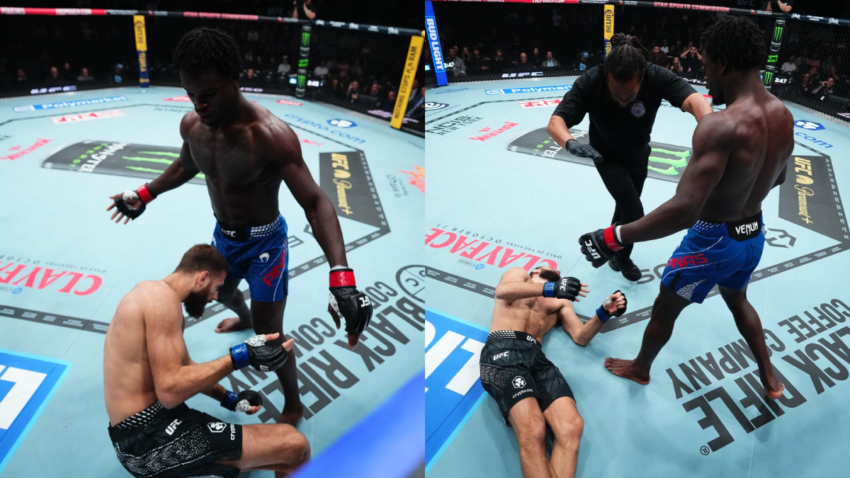 Damian Pinas Sleeps Andrey Pulyaev With Vicious Uppercut at UFC 332