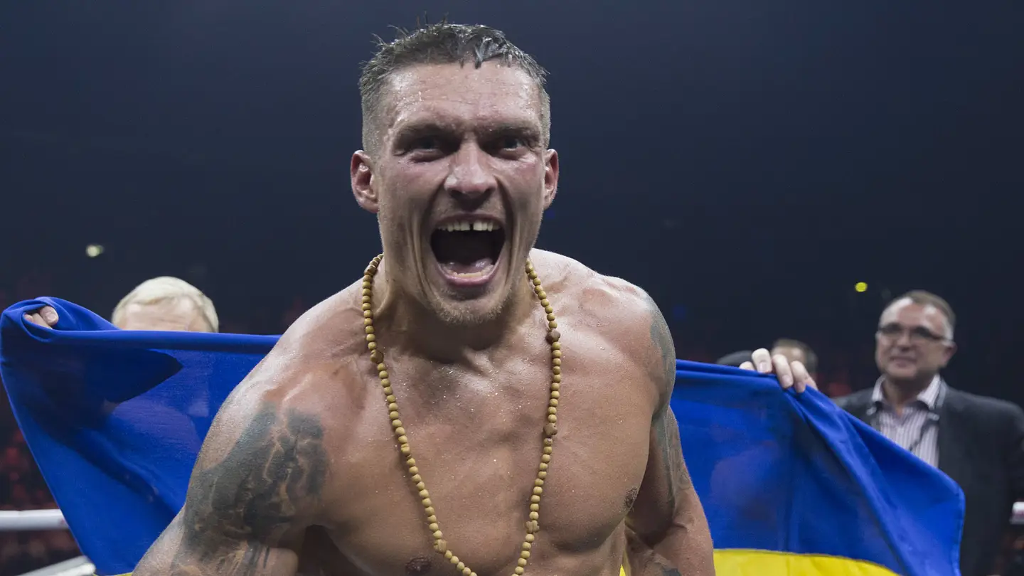 Oleksandr Usyk, who vacated his heavyweight titles ahead of a final fight