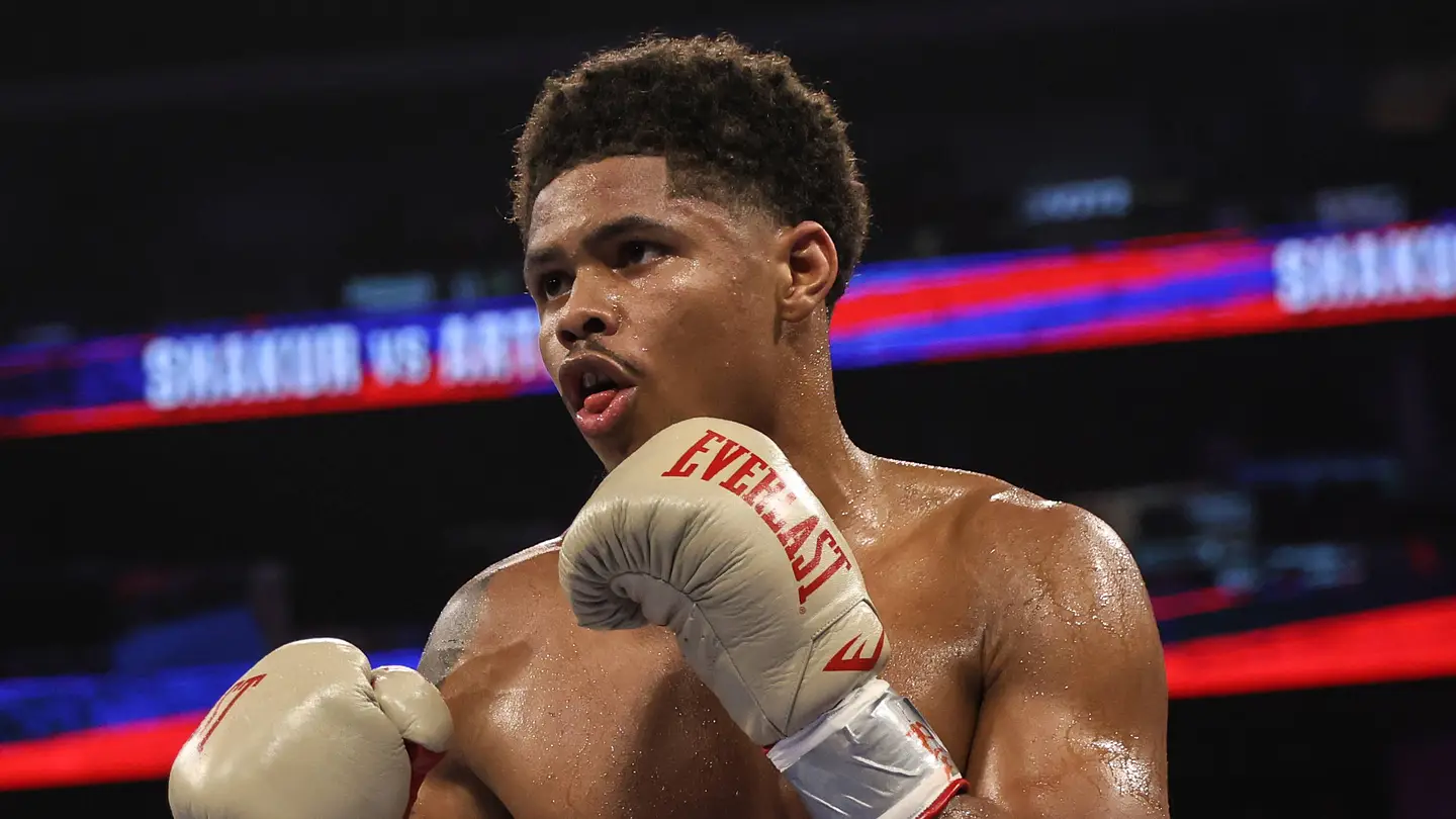 Teofimo Lopez and Shakur Stevenson ahead of their MSG fight