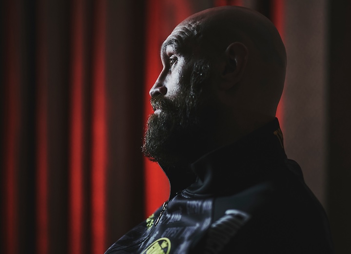 Tyson Fury sits down for an interview