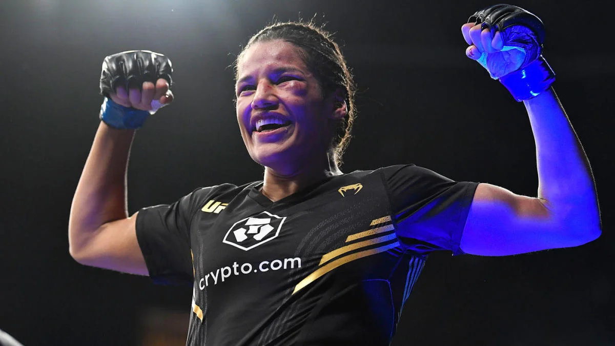 Julianna Pena after beating Amanda Nunes