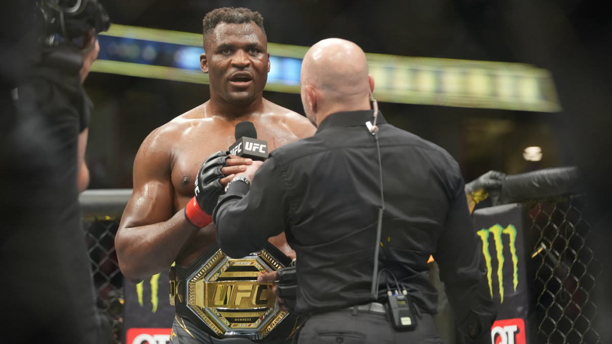 Francis Ngannou explaining why money was not the primary reason he left the UFC