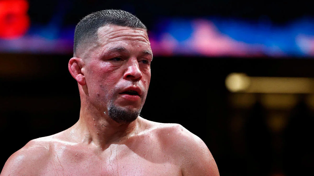 Nate Diaz after the Masvidal boxing rematch