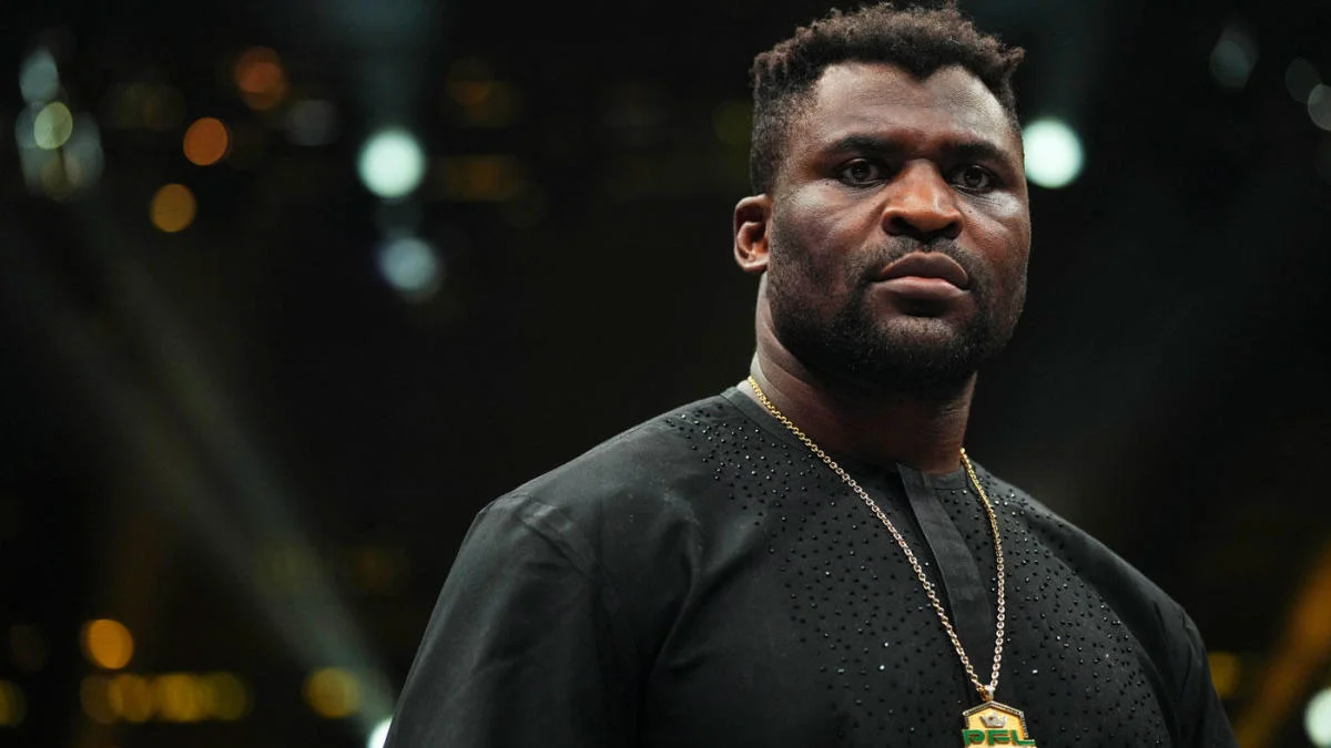 Francis Ngannou, who disputed Dana White's claims about his boxing earnings