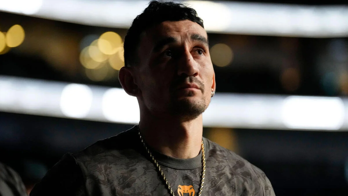 Max Holloway speaks after his hand injury at UFC 318