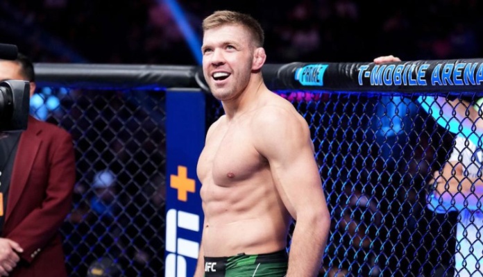 Dricus Du Plessis after his UFC 290 knockout of Robert Whittaker