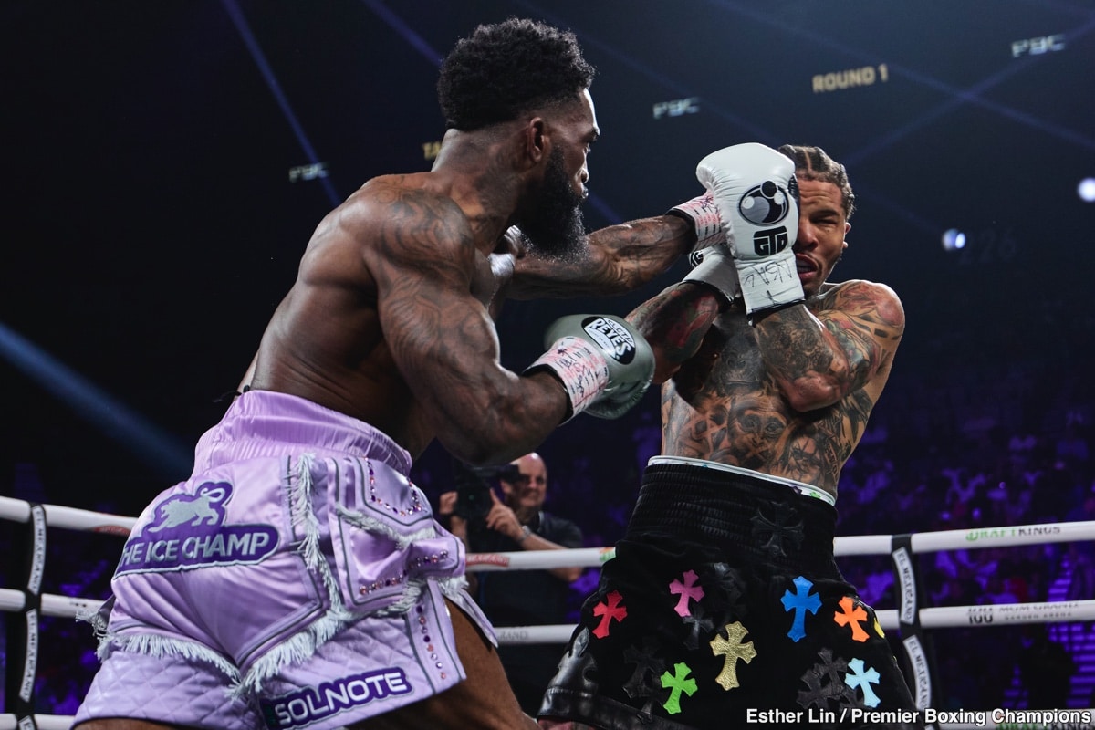 Gervonta Davis fights Frank Martin at MGM Grand in Las Vegas
