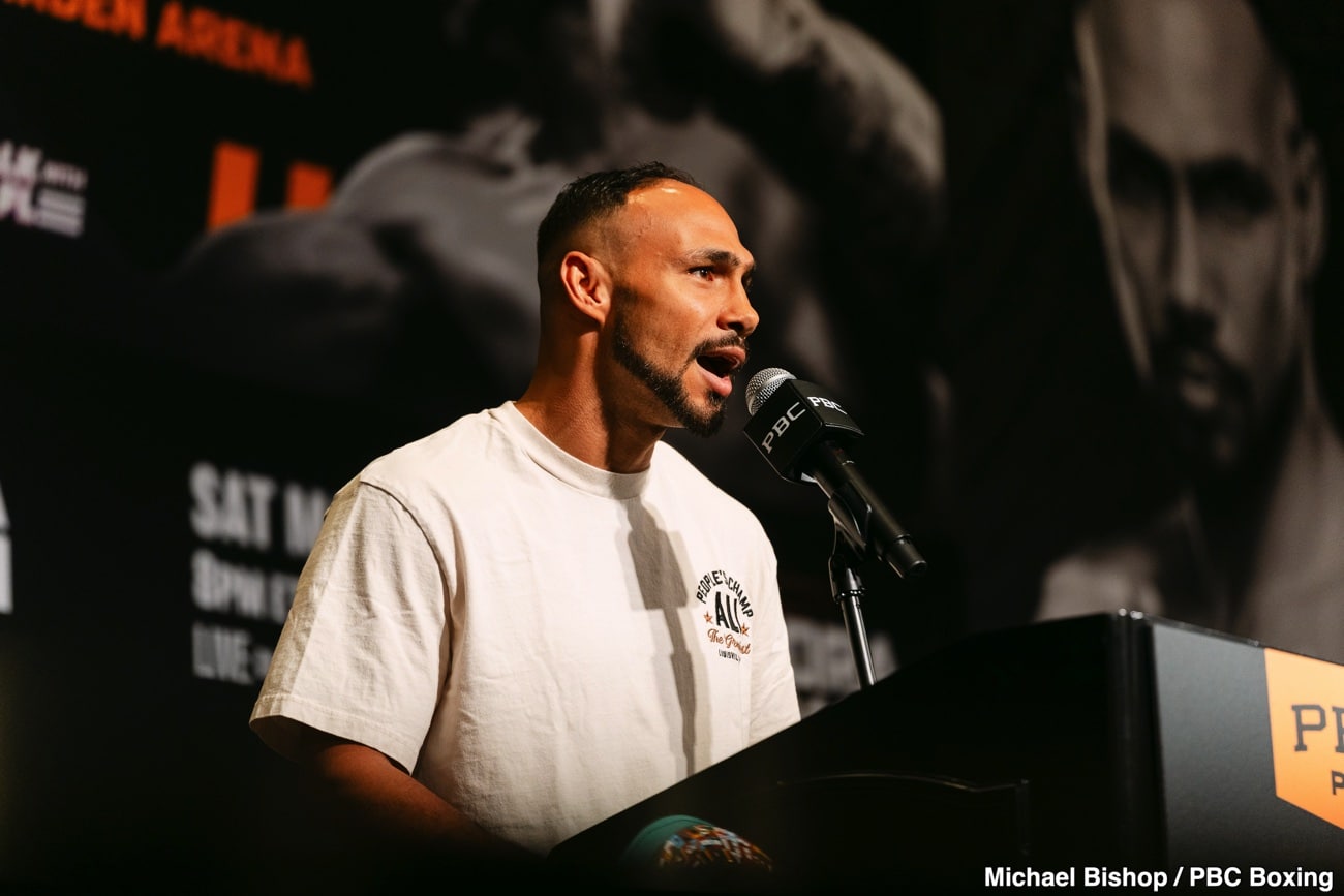 Keith Thurman Expects Less Volume From Vergil Ortiz, Sees an Opening