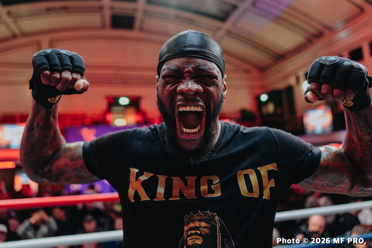 Deontay Wilder Accepts Terms for Jai Opetaia Fight on Fury-Joshua Card
