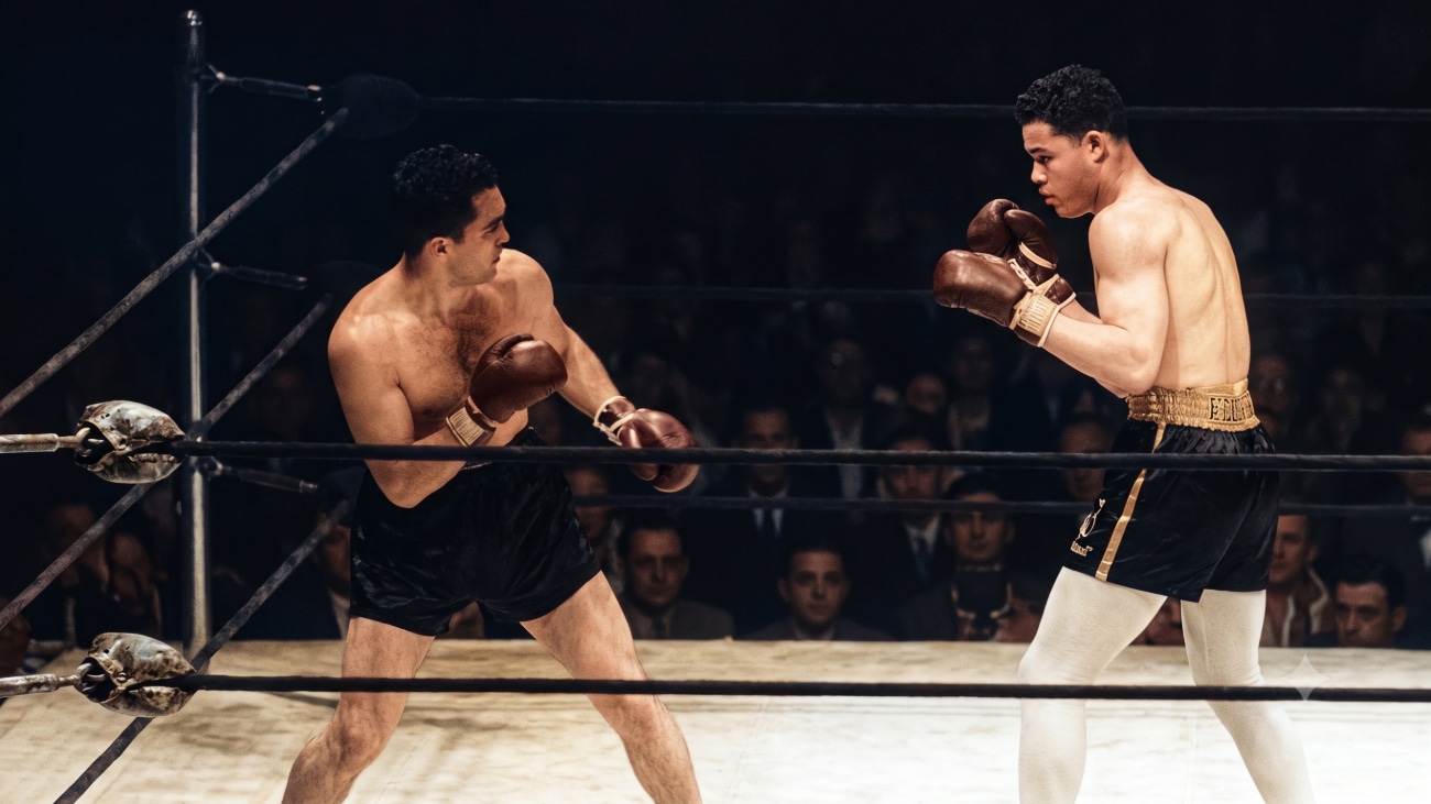 Joe Louis and Max Schmeling in their 1938 rematch
