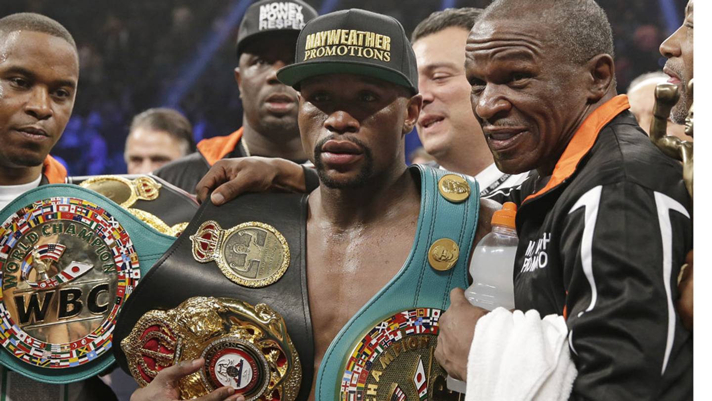 Floyd Mayweather was named the world's highest-paid athlete by Forbes